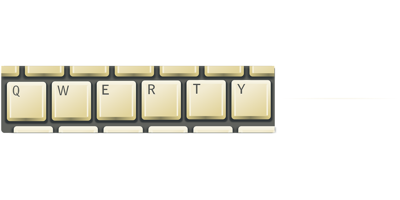 ilustrasi keyboard qwerty